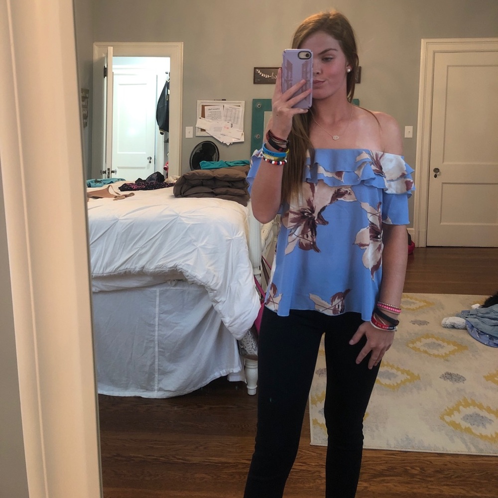off shoulder top